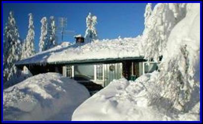 Winterpicture big cabin